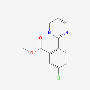 Methyl 5-chloro-2-pyrimidin-2-ylbenzoate