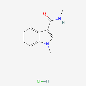 N,1-dimethylindole-3-carboxamide;hydrochloride