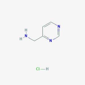 B1388141 4-(Aminomethyl)pyrimidine hydrochloride CAS No. 1138011-17-2