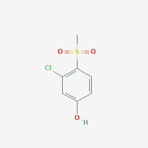 3-Chloro-4-(methylsulfonyl)phenol