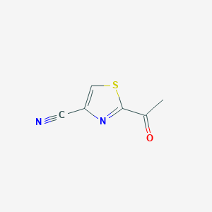 2-Acetyl-1,3-thiazole-4-carbonitrile