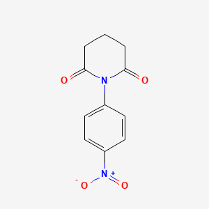 molecular formula C11H10N2O4 B13881538 1-(4-Nitrophenyl)piperidine-2,6-dione 