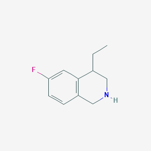 4-Ethyl-6-fluoro-1,2,3,4-tetrahydroisoquinoline