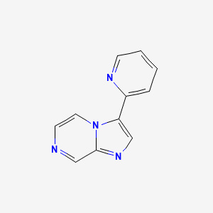 3-Pyridin-2-ylimidazo[1,2-a]pyrazine