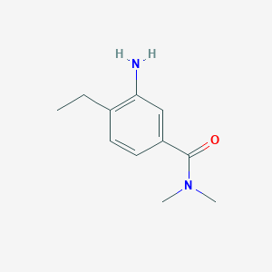 3-Amino-4-ethyl-N,N-dimethylbenzamide