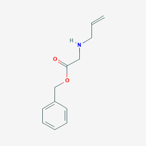 Benzyl 2-(prop-2-enylamino)acetate