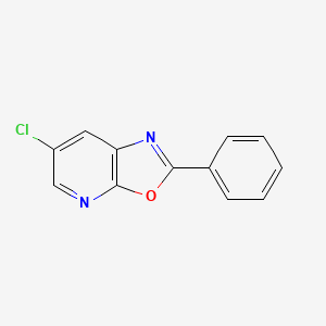 6-Chloro-2-phenyl-[1,3]oxazolo[5,4-b]pyridine