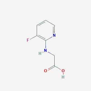 2-[(3-Fluoropyridin-2-yl)amino]acetic acid