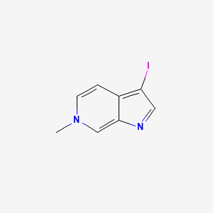 3-Iodo-6-methylpyrrolo[2,3-c]pyridine