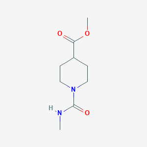 Methyl 1-[(methylamino)carbonyl]piperidine-4-carboxylate