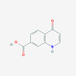 molecular formula C10H7NO3 B1388177 4-Hydroxyquinoline-7-carboxylic acid CAS No. 1150618-22-6