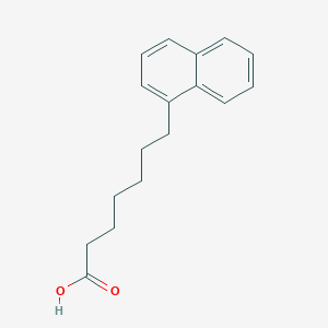 7-(Naphthalen-1-yl)heptanoic acid