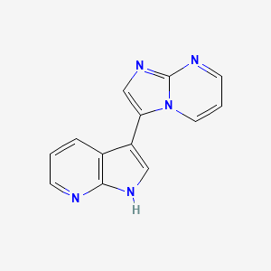 3-(1H-pyrrolo[2,3-b]pyridin-3-yl)imidazo[1,2-a]pyrimidine