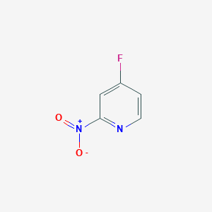 molecular formula C5H3FN2O2 B1388185 4-Fluoro-2-nitropyridine CAS No. 884495-09-4