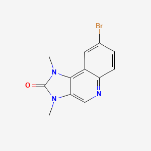 8-bromo-1,3-dimethyl-1H-imidazo[4,5-c]quinolin-2(3H)-one