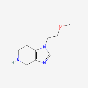 1-(2-Methoxyethyl)-4,5,6,7-tetrahydroimidazo[4,5-c]pyridine