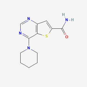 4-(Piperidin-1-yl)thieno[3,2-d]pyrimidine-6-carboxamide