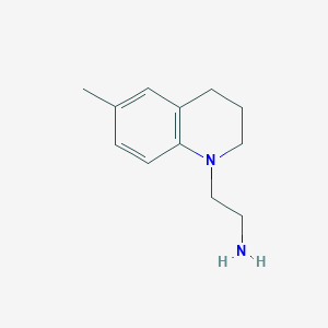 2-(6-methyl-3,4-dihydro-2H-quinolin-1-yl)ethanamine