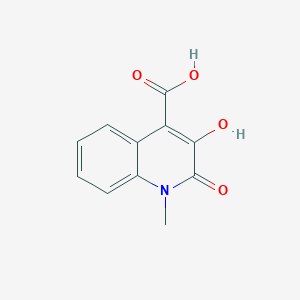 3-Hydroxy-1-methyl-2-oxoquinoline-4-carboxylic acid