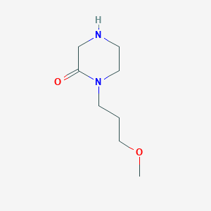 1-(3-Methoxypropyl)piperazin-2-one