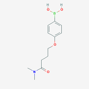 [4-[4-(Dimethylamino)-4-oxobutoxy]phenyl]boronic acid