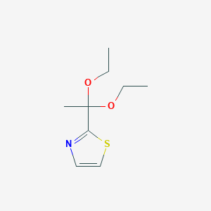 2-(1,1-Diethoxyethyl)-1,3-thiazole