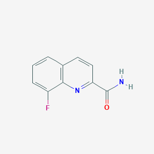 8-Fluoroquinoline-2-carboxamide