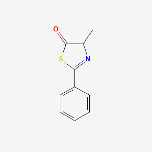 4-methyl-2-phenyl-4H-1,3-thiazol-5-one