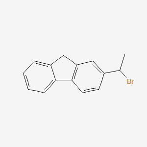 2-(1-Bromoethyl)-9h-fluorene