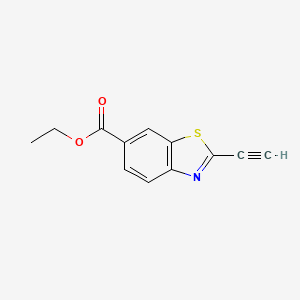 Ethyl 2-ethynyl-1,3-benzothiazole-6-carboxylate