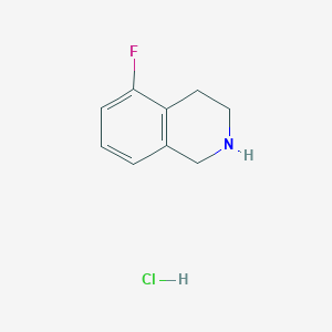 B1388253 5-Fluoro-1,2,3,4-tetrahydroisoquinoline hydrochloride CAS No. 799274-07-0