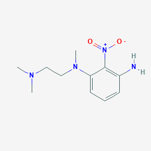 N~1~-[2-(Dimethylamino)ethyl]-N~1~-methyl-2-nitrobenzene-1,3-diamine