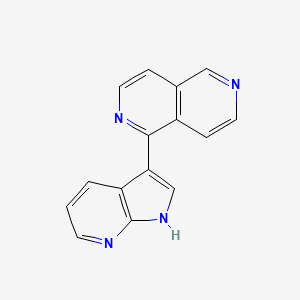 1-(1H-pyrrolo[2,3-b]pyridin-3-yl)-2,6-naphthyridine