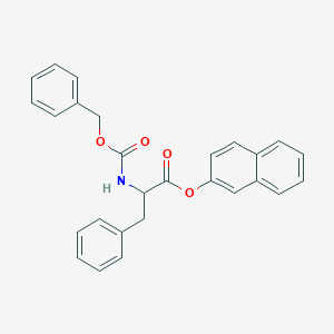 (S)-Naphthalen-2-yl 2-(((benzyloxy)carbonyl)amino)-3-phenylpropanoate