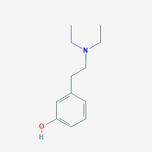 molecular formula C12H19NO B13882717 3-(2-(Diethylamino)ethyl)phenol 