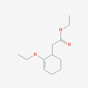 Ethyl 2-(2-ethoxycyclohex-2-en-1-yl)acetate