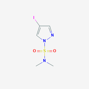 4-iodo-N,N-dimethylpyrazole-1-sulfonamide