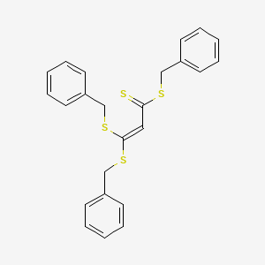 Benzyl 3,3-bis(benzylsulfanyl)prop-2-enedithioate