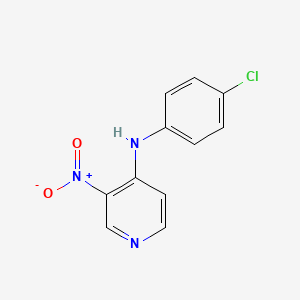 N-(4-chlorophenyl)-3-nitropyridin-4-amine