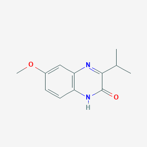 3-isopropyl-6-methoxyquinoxalin-2(1H)-one