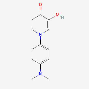 1-[4-(Dimethylamino)phenyl]-3-hydroxypyridin-4-one