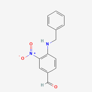 4-(Benzylamino)-3-nitrobenzaldehyde