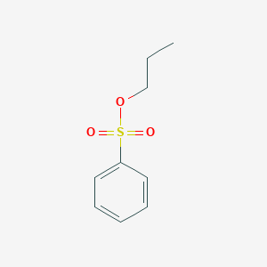 molecular formula C9H12O3S B138830 Propyl benzenesulfonate CAS No. 80-42-2