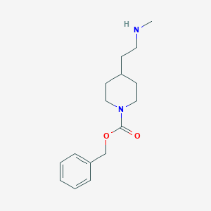 Benzyl 4-(2-(methylamino)ethyl)piperidine-1-carboxylate