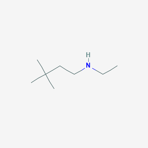 molecular formula C8H19N B13883030 (3,3-Dimethylbutyl)(ethyl)amine 