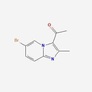 1-(6-Bromo-2-methylimidazo[1,2-a]pyridin-3-yl)ethanone