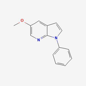 5-Methoxy-1-phenylpyrrolo[2,3-b]pyridine