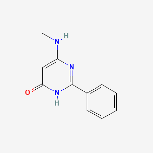 6-(methylamino)-2-phenylpyrimidin-4(3H)-one