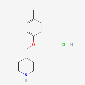 B1388326 4-[(4-Methylphenoxy)methyl]piperidine hydrochloride CAS No. 1185303-70-1