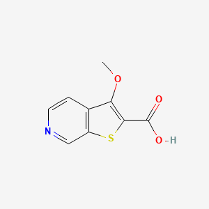 3-Methoxythieno[2,3-c]pyridine-2-carboxylic acid